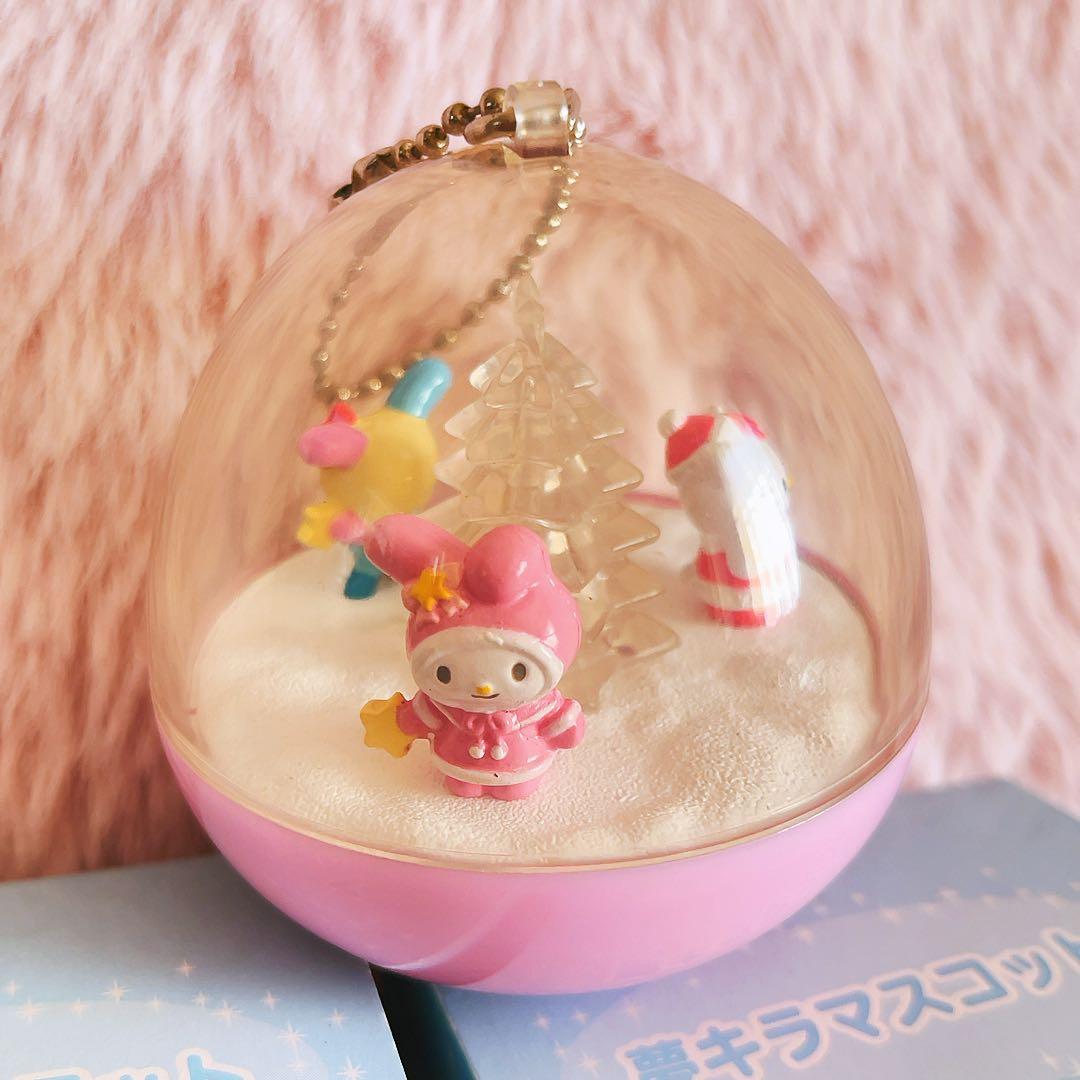 希少レア　サンリオ　夢キラマスコット　2004年製　非売品　平成レトロ　キティ