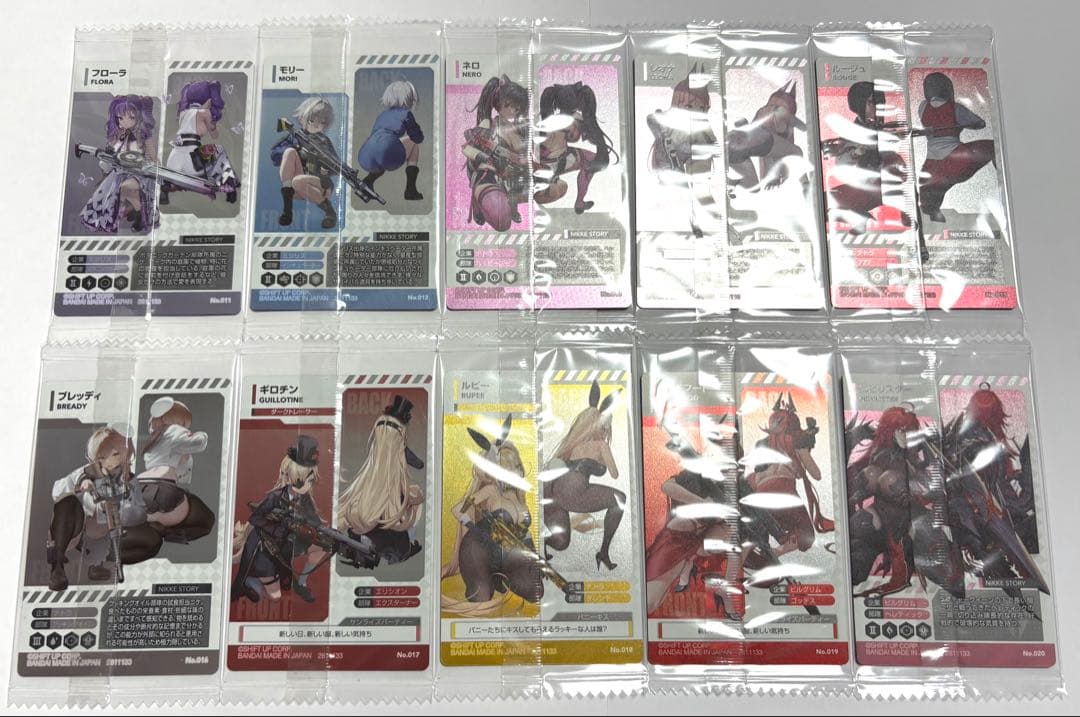 勝利の女神 NIKKE ニケ ウエハース 4 全28種 コンプリート セット