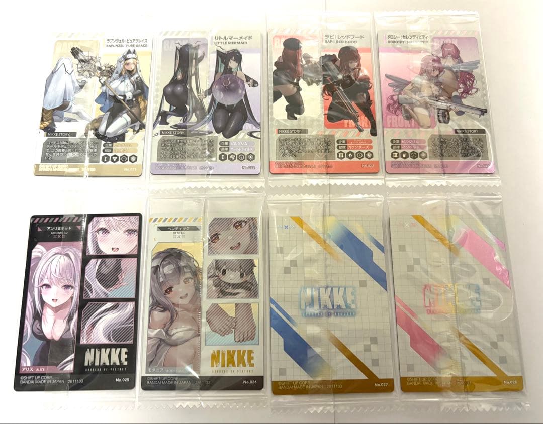 勝利の女神 NIKKE ニケ ウエハース 4 全28種 コンプリート セット