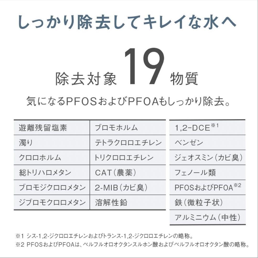 Panasonic 浄水器　ビーズ様