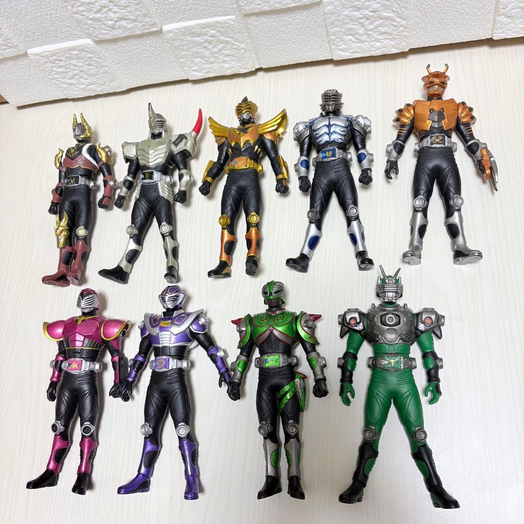 仮面ライダー龍騎 ソフビ 15体 まとめ売り BANDAI
