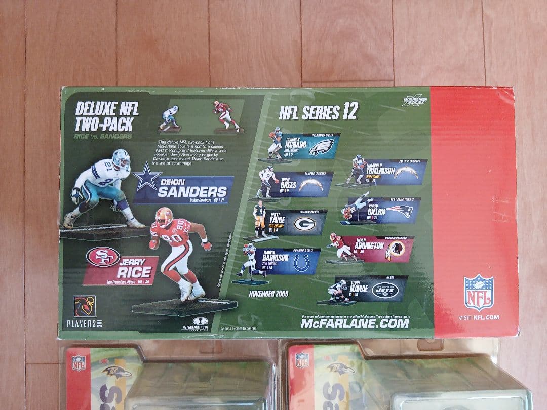 3種 ディオン サンダース DEION SANDERS ジェリー ライス NFL