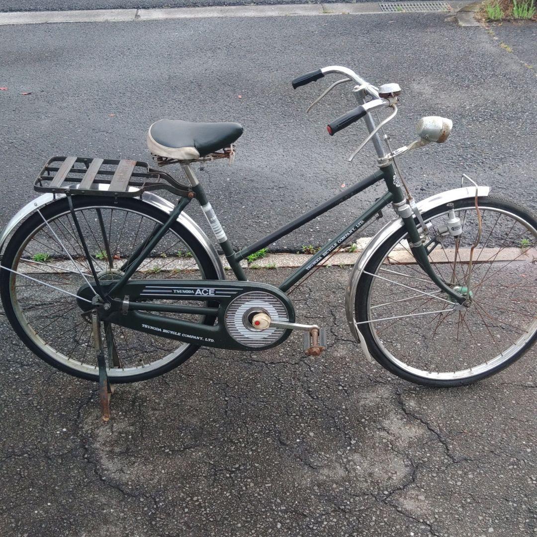 大幅値下げ　ツノダ自転車　ツノダエース 昭和自転車　昭和レトロ　旧自転車