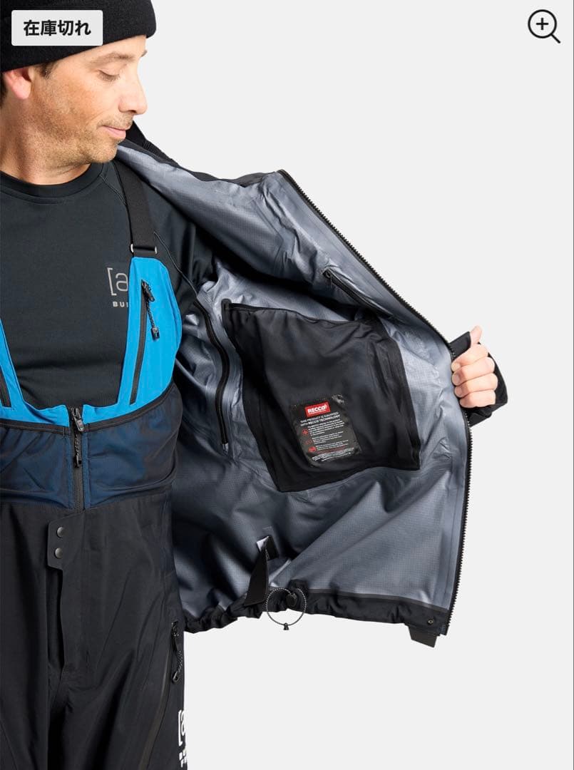 Burton [ak] Fragment GORE-TEX 3L ジャケット M