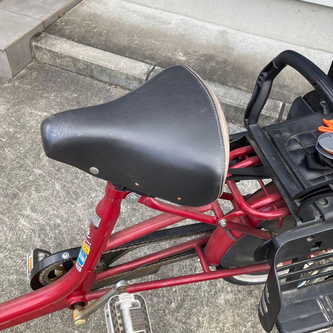 丸石サイクル ふらっかーず 赤 20インチ 子供乗せ自転車 非電動 マルイシ
