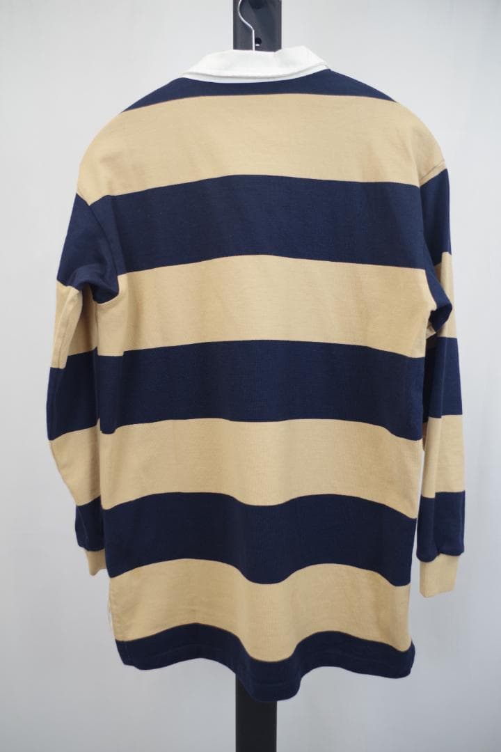 canterbury ストライプデザイン ラガーシャツ❁0112