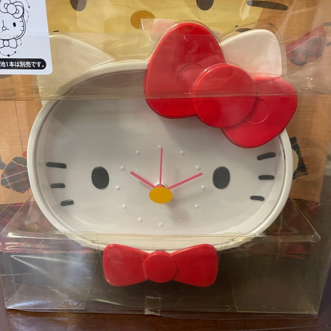 激レア✨新品 平成レトロハローキティ 掛け時計 お楽しみ袋