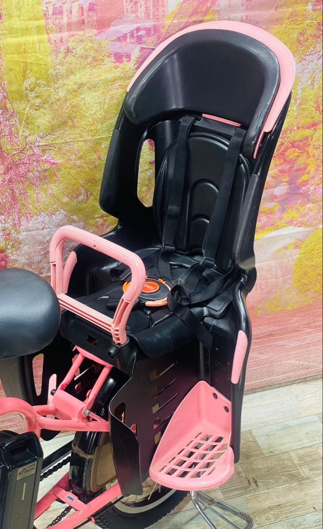 ZK3465 電動自転車 ブリヂストン アンジェリーノ 子供乗せ 20インチ