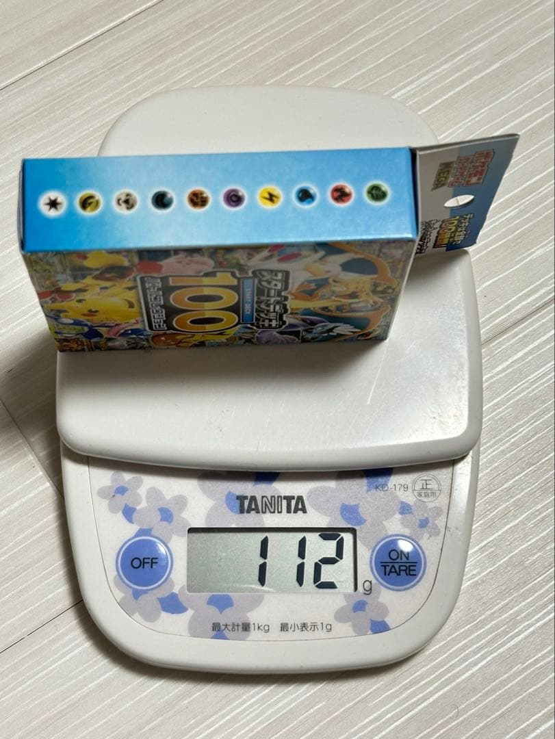 早い者勝ち　ポケモンカード　スタートデッキ100 バトルコレクション　112g