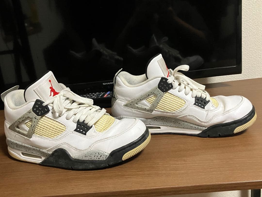 Air Jordan 4 セメント　28cm