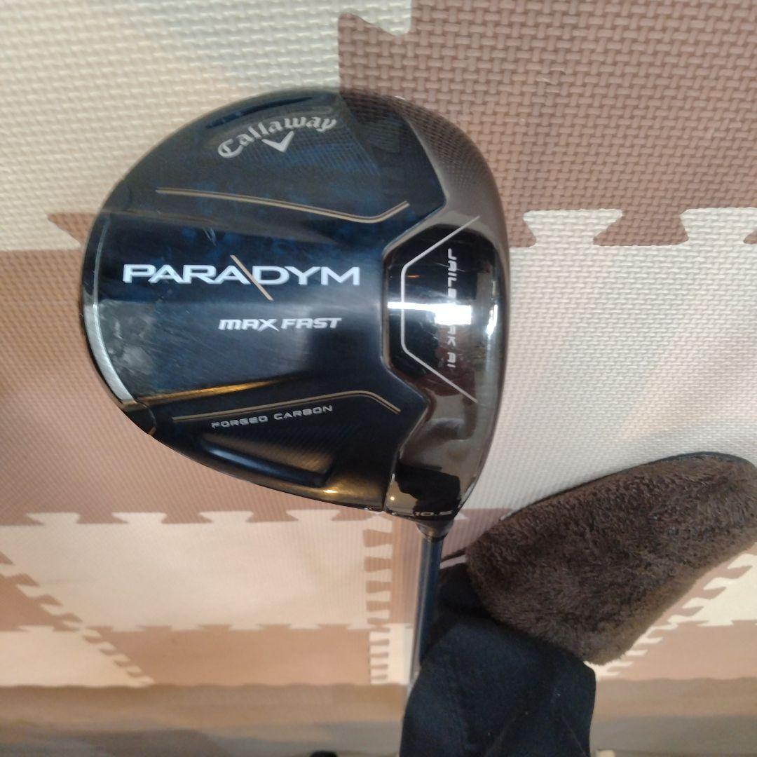 PARADYM Max Fastドライバー SRシャフト ヘッドカバー付き