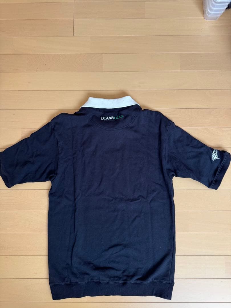 BEAMS GOLF ネイビー ポロシャツ 半袖