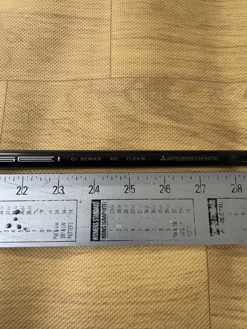235 三菱　テンセイCKプロオレンジ　60S キャロスリーブ付　ドライバー用