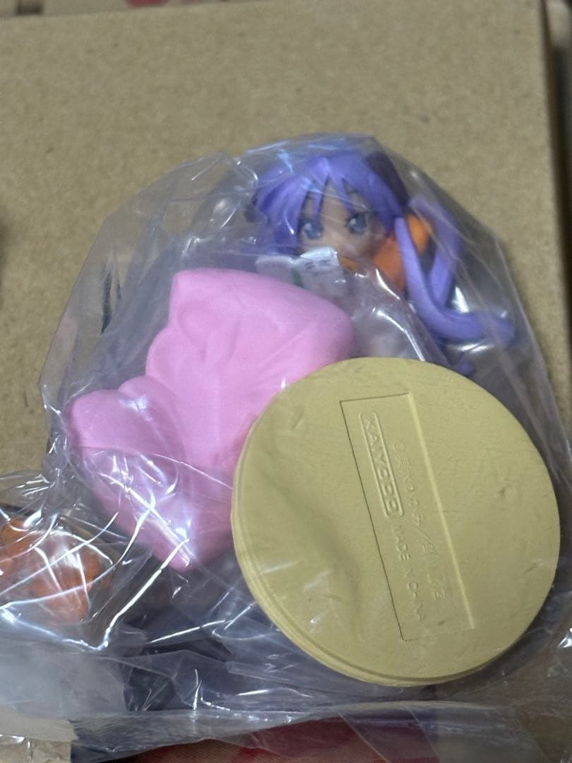 激レア!新品 らきすた ヴィネット こなた かがみ フィギュア コンプエース特典