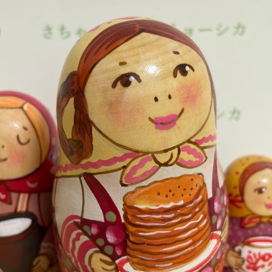 ロシア　マトリョーシカ　タチアナ　ドゥビニッチ