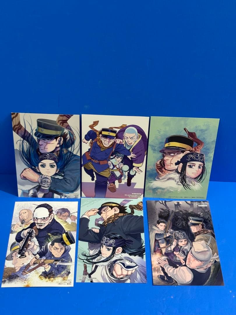 【希少】ゴールデンカムイ　購入特典　ポストカード　プロマイド　初版　漫画　セット