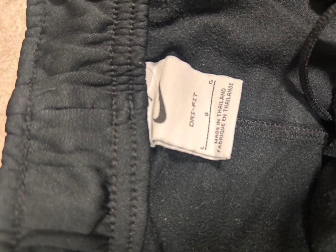 Nike DRI-FIT ブラックジャージ上下セット XL