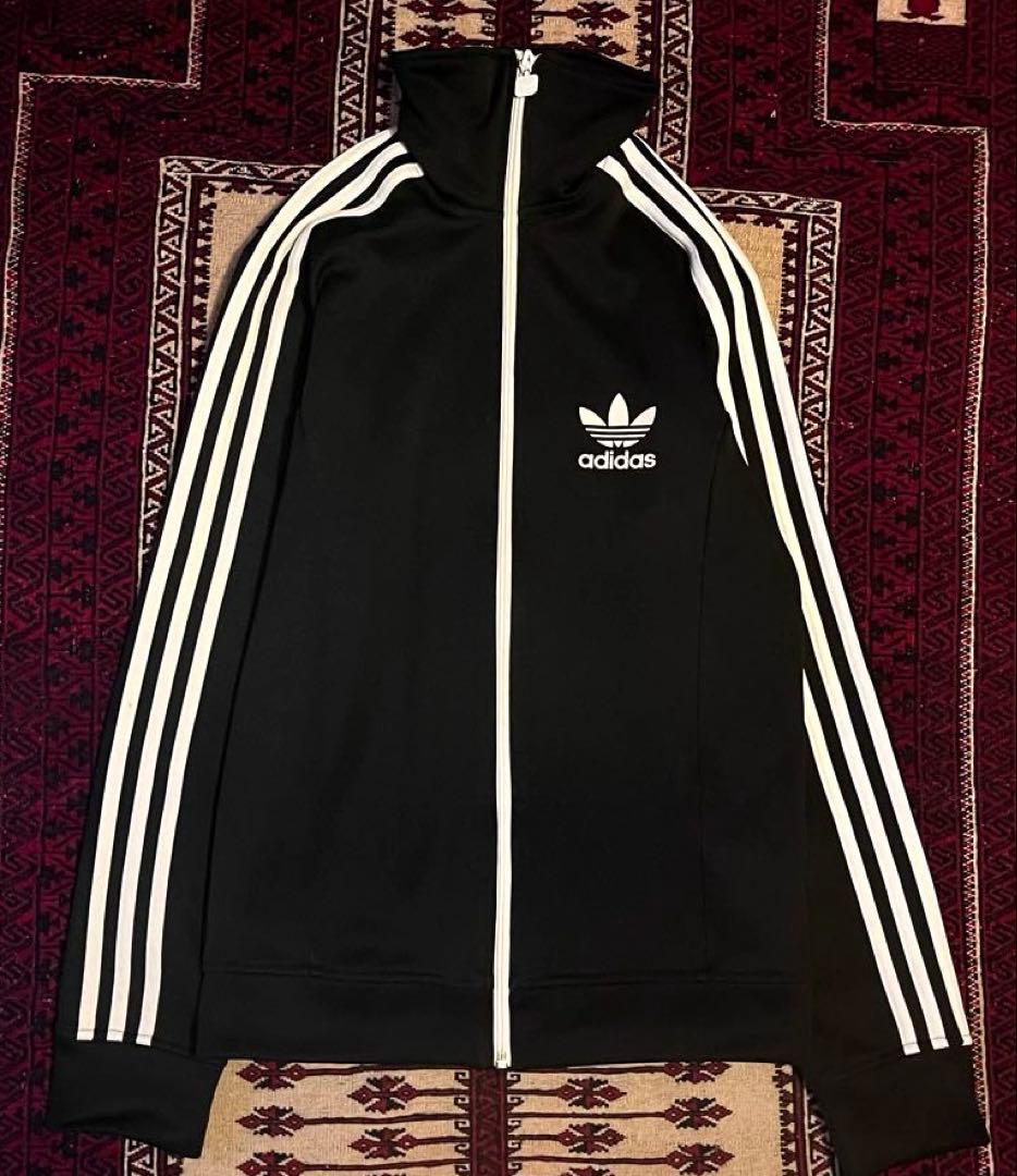 【名作】adidas/EUROPA TT/トラックジャケット/ジャージ/ブラック