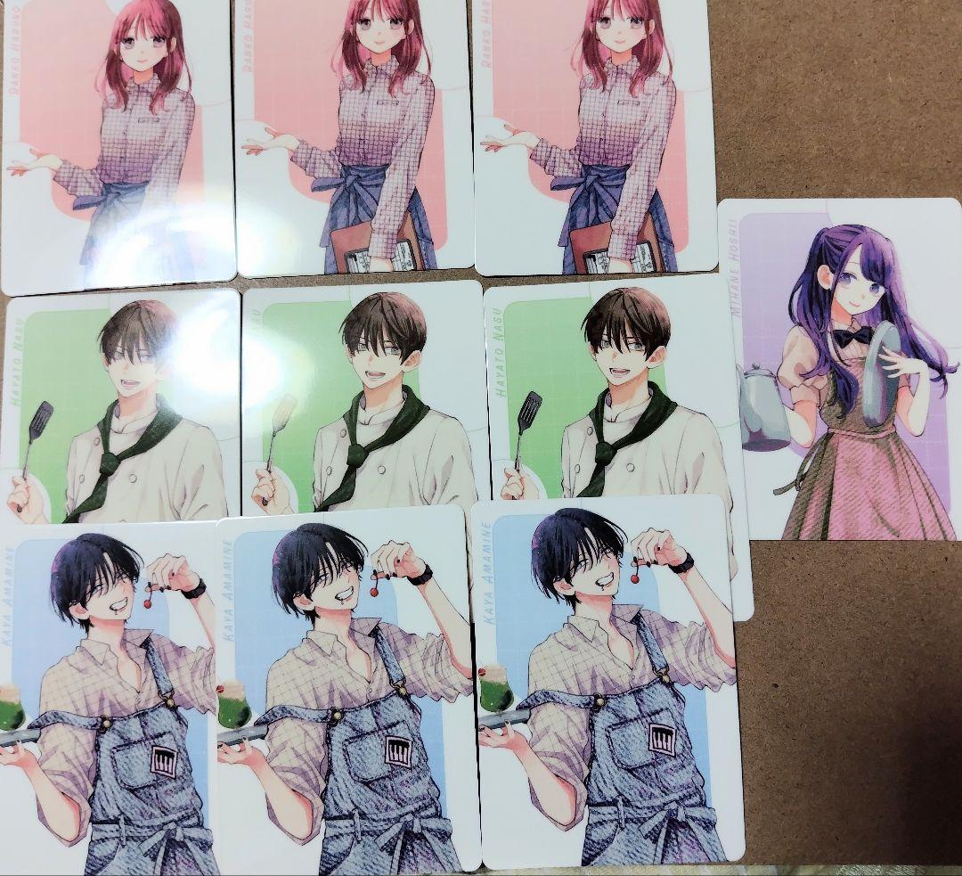 春の嵐とモンスターCafe アクリルコースター 11枚 + カード10枚セット