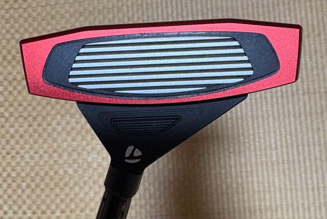 テーラーメイドTaylorMade TM2 パター レッド/ブラック（美品）
