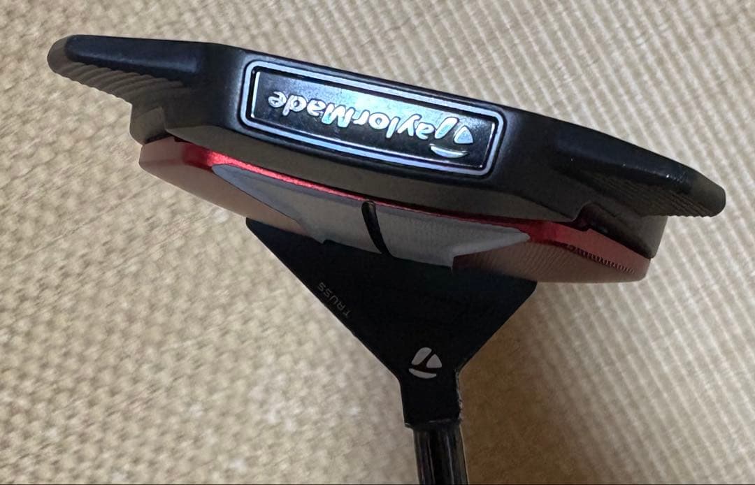 テーラーメイドTaylorMade TM2 パター レッド/ブラック（美品）