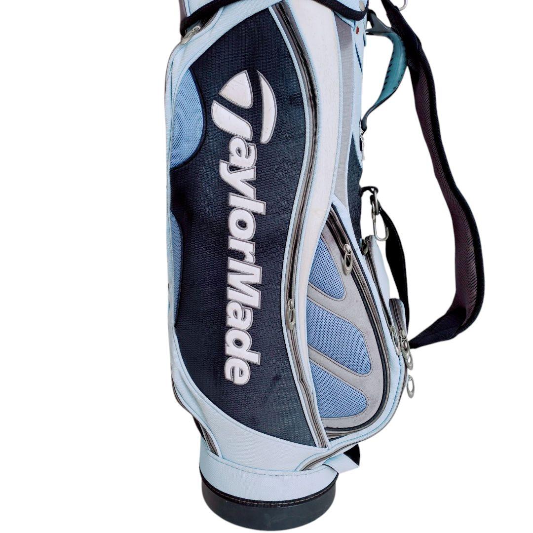 TaylorMade 軽量キャディバッグ ライトブルー/ブラック
