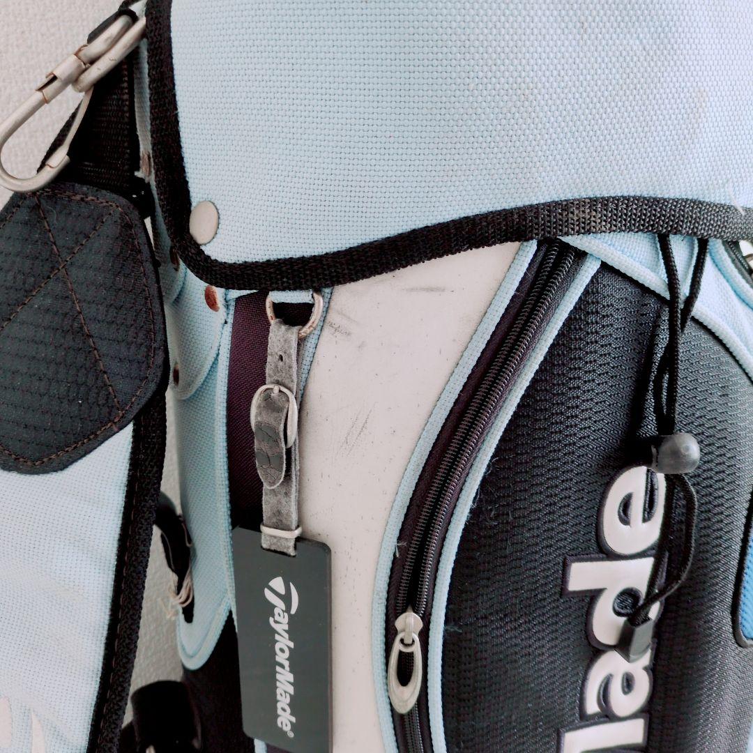 TaylorMade 軽量キャディバッグ ライトブルー/ブラック