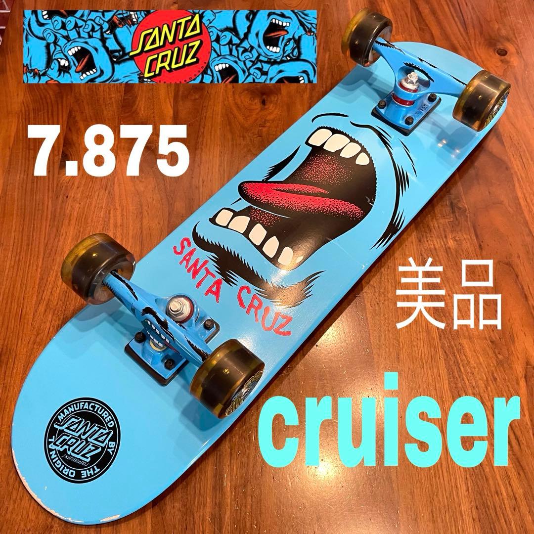 サンタクルーズ　スケボー　スケートボード　クルーザー　レア物　美品　コンプリート