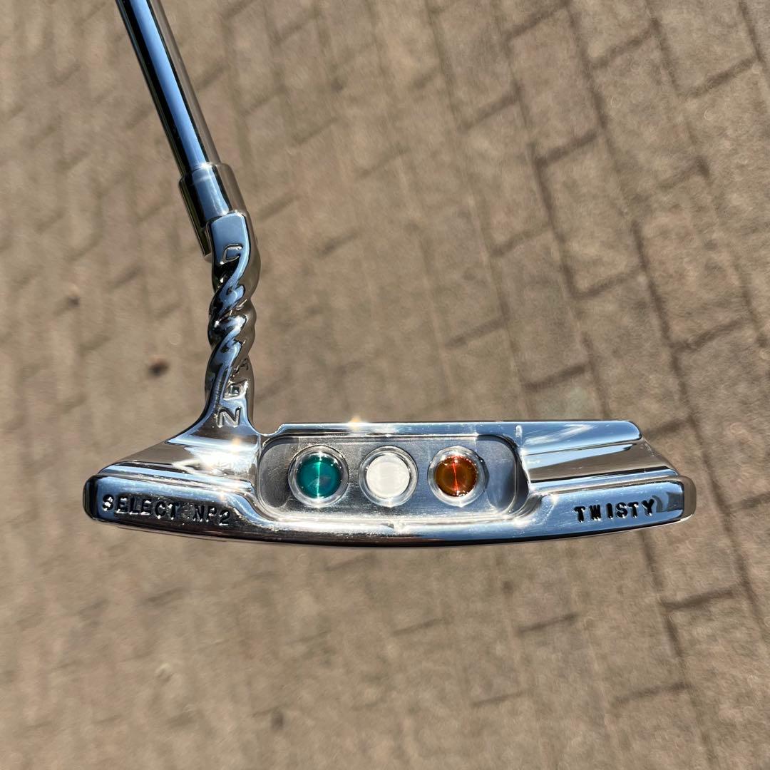 セレクト ツイストネック ミラーフィニッシュ 刻印入り 極美品 新品ヘッドカバー