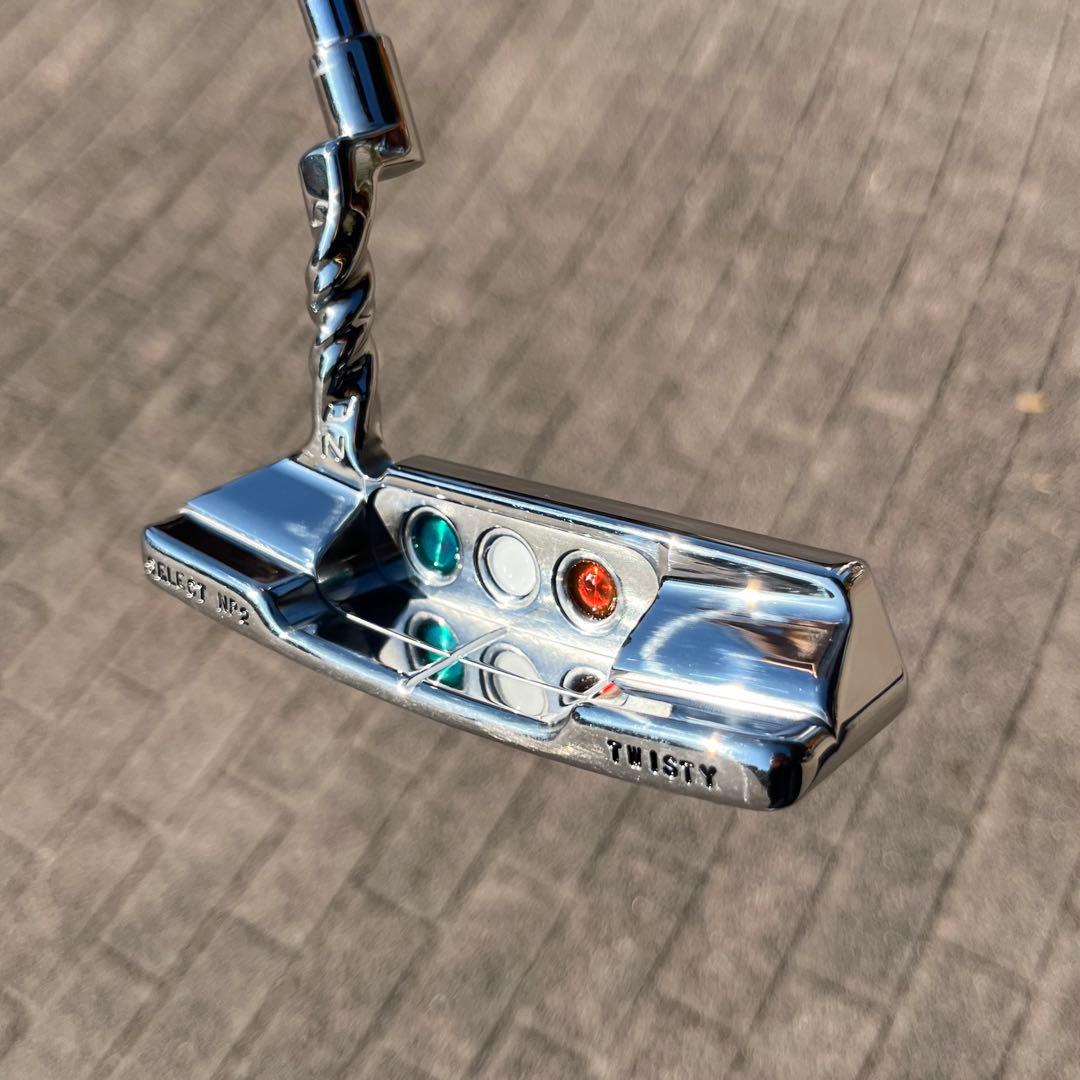 セレクト ツイストネック ミラーフィニッシュ 刻印入り 極美品 新品ヘッドカバー