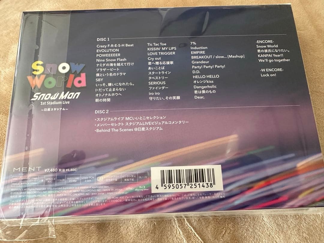  Man  World 日産スタジアム Blu-ray