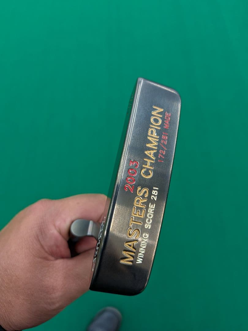 Scotty Cameron 2003 Masters Champion パター