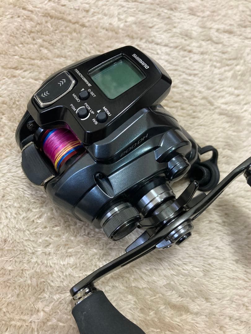 シマノ フォースマスター200DH右巻きダブルハンドル 極上美品