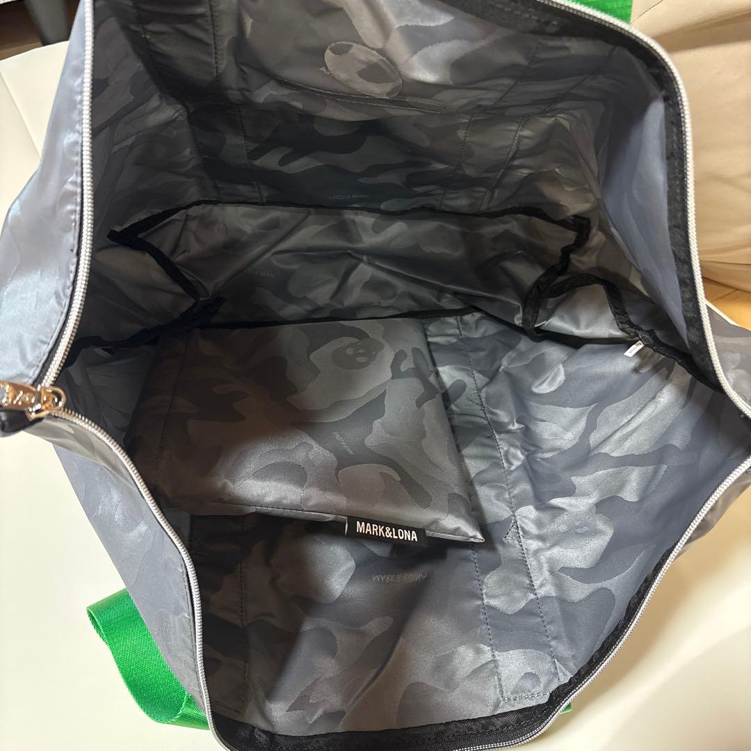 新品未使用　MARK & LONA ロッカーバッグ スカル カモフラ柄