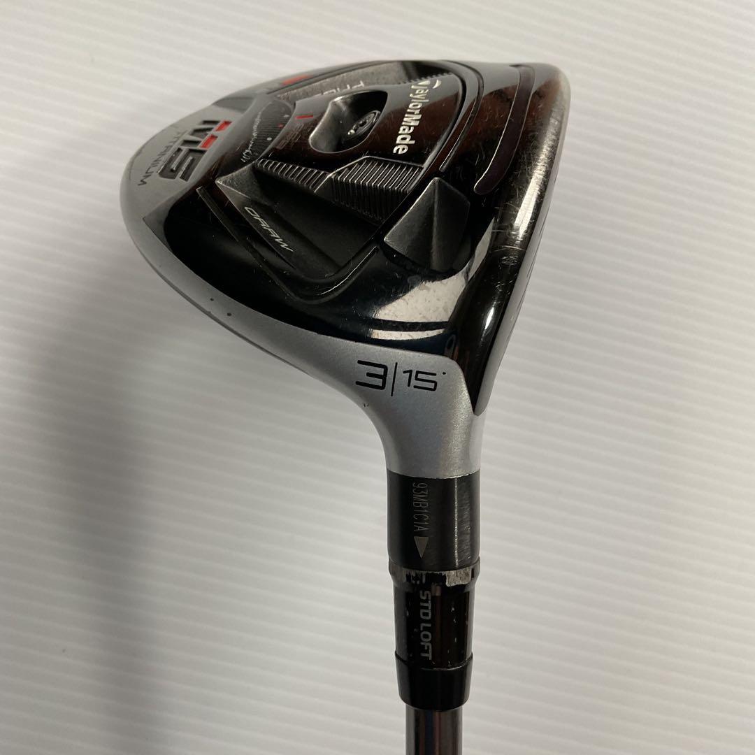テーラーメイドM5 3番ウッド15° Diamana BF70 FlexーS