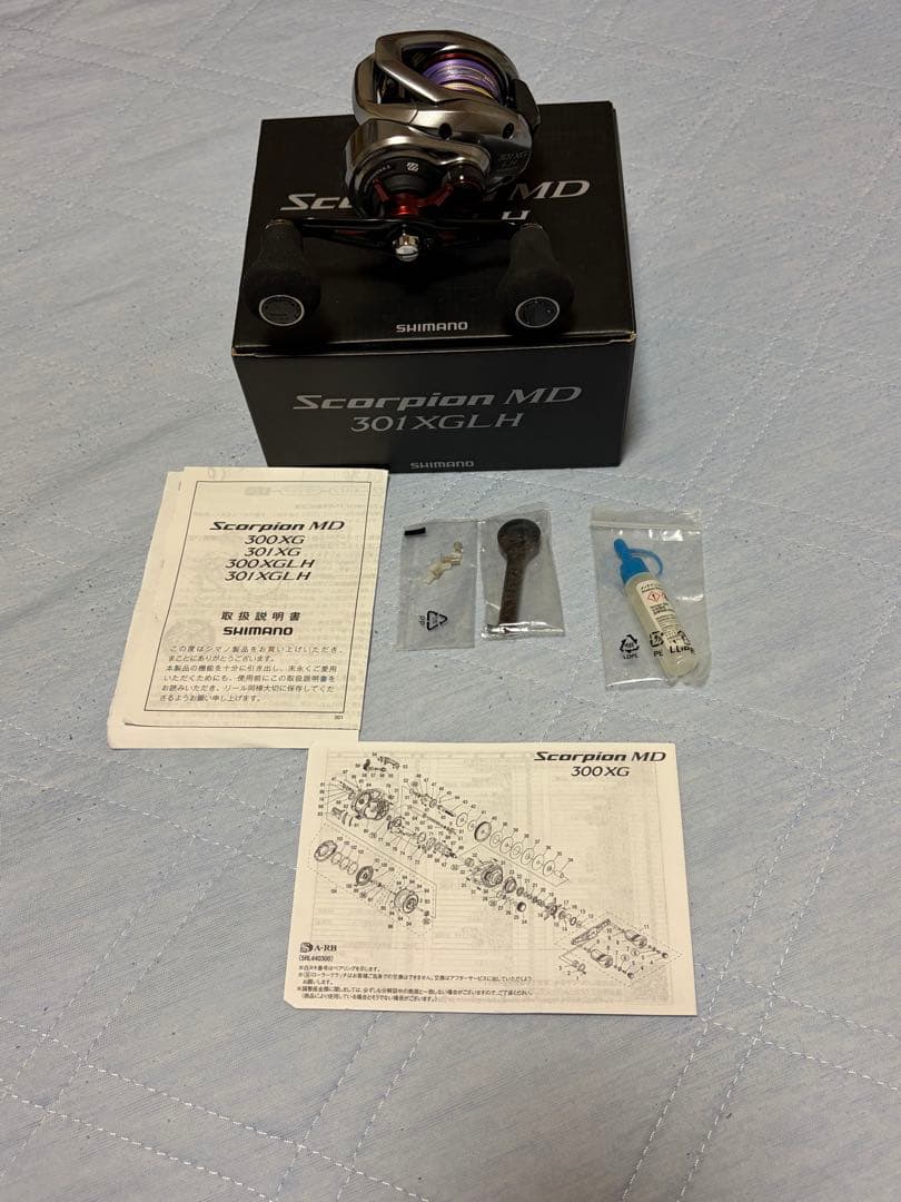 SHIMANO 21Scorpion MD 301XGLH ベイトリール