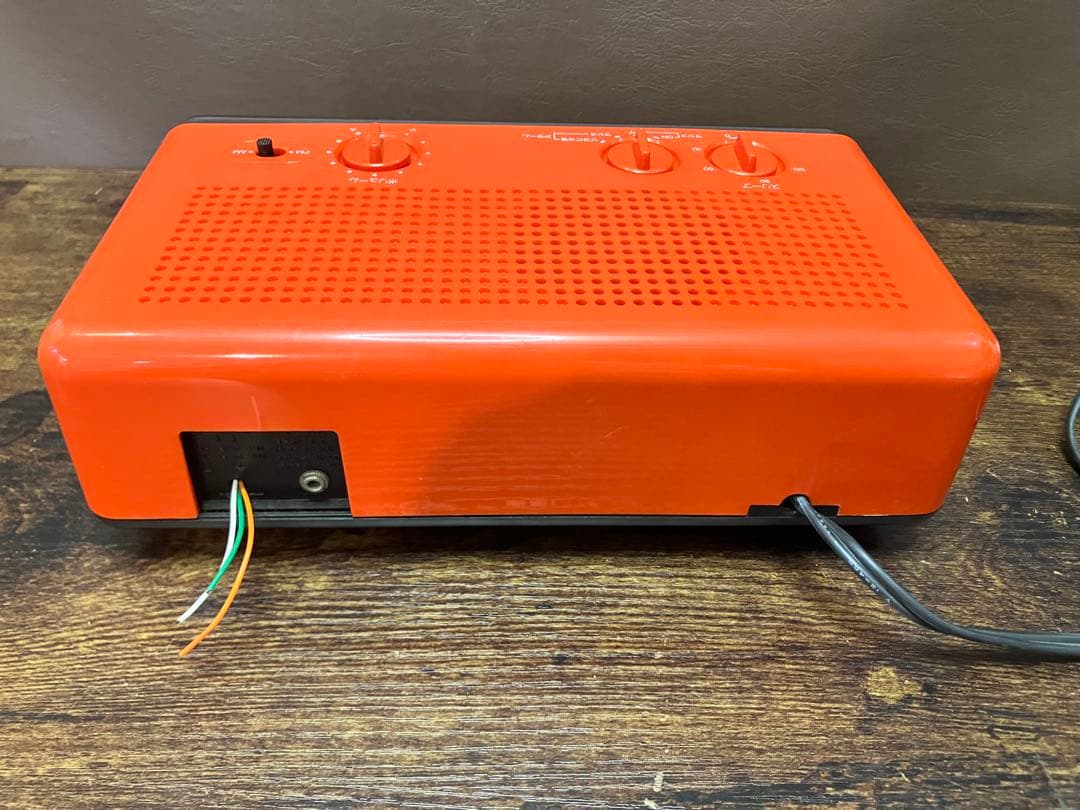 【動作品】COPAL FP-124 クロックラジオ フリップ式 昭和レトロ