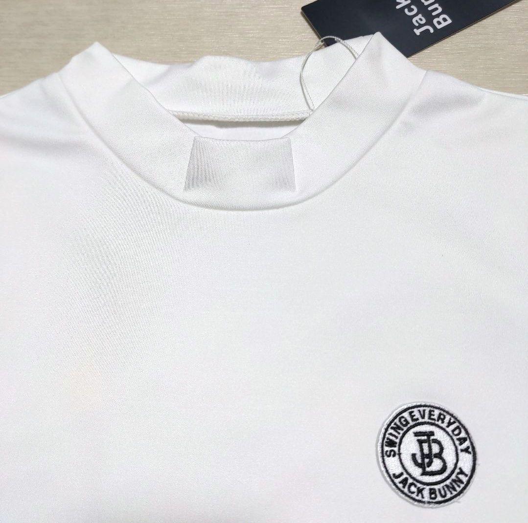 再再再値下げ新品　ジャックバニー　モックネックL　白　裏起毛　定価12100円