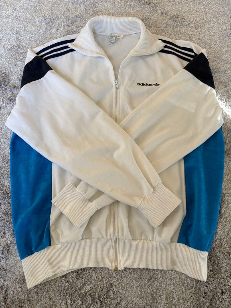 adidas 90sトラックジャケット フランス製 ventex ベロア