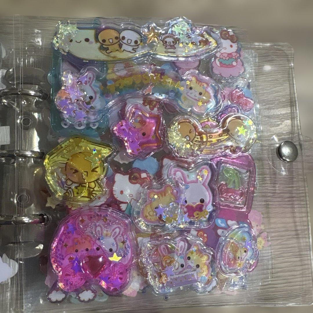 本日のみ値下げ！シール帳　完成品　サンリオ　あわわちゃん