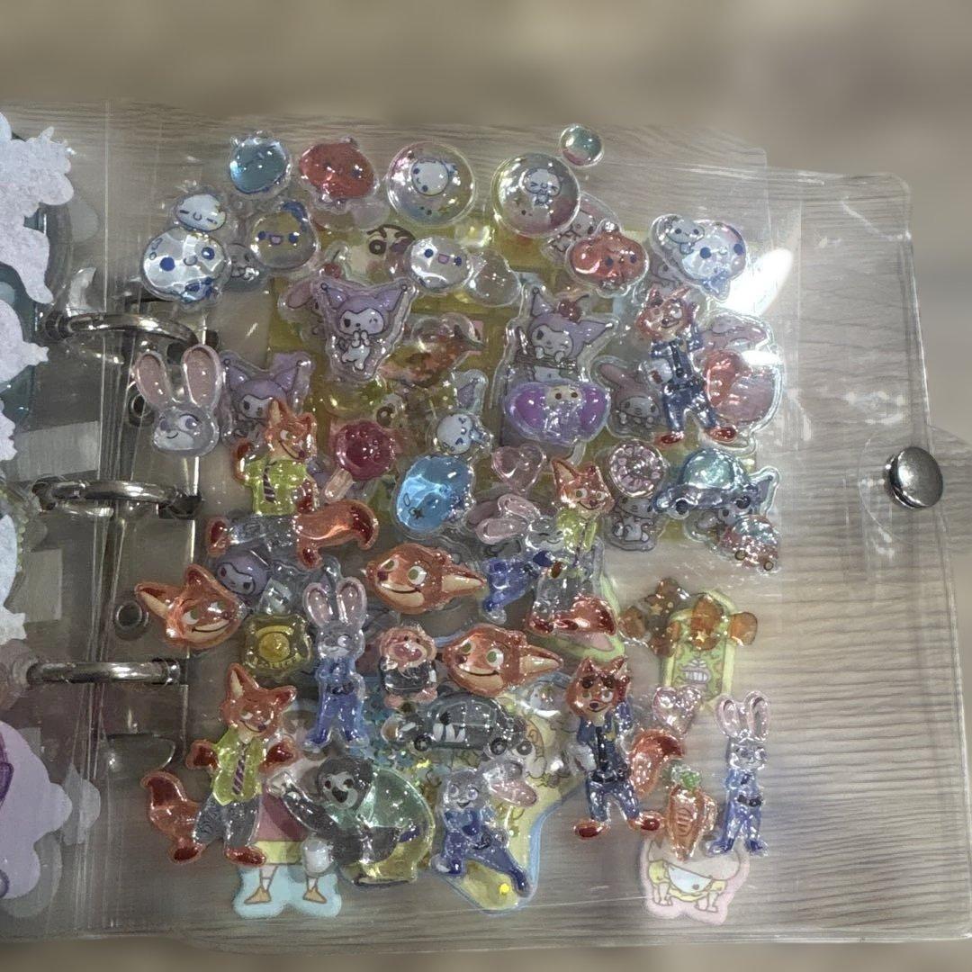 本日のみ値下げ！シール帳　完成品　サンリオ　あわわちゃん