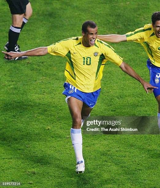 02-03 ブラジル代表　リバウド　NIKEオフィシャルユニフォーム