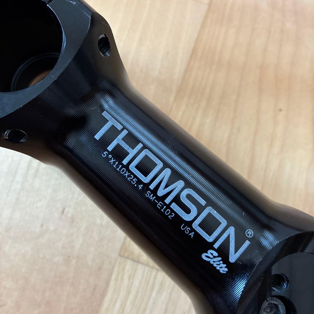 週末割THOMSON elite 25.4 x 110 x 5° アヘッドステム