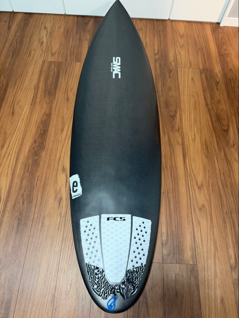 美品！SMACサーフボードショートボード 6'2\" EPS ハーフカーボン