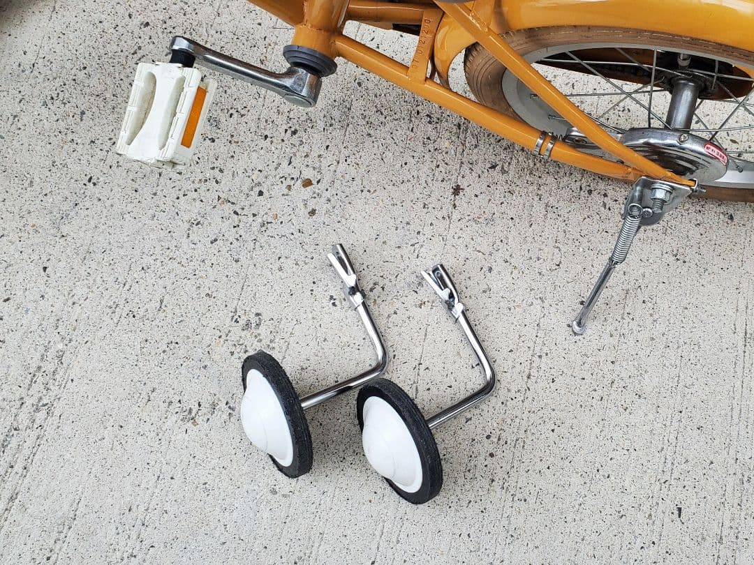 Little Tokyobike 16インチ カゴ&泥除け&スタンド&補助輪付き
