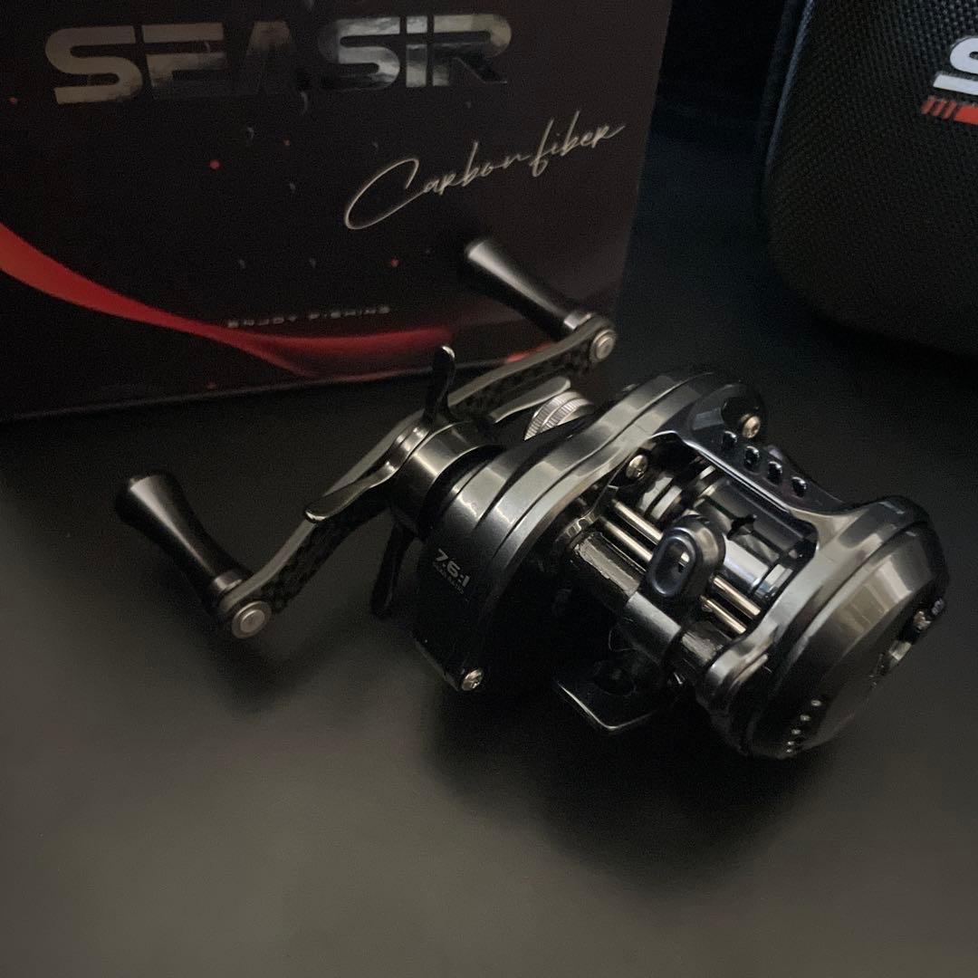 DC搭載 Seasir dc round pro ベイトフィネス　ベイトリール右