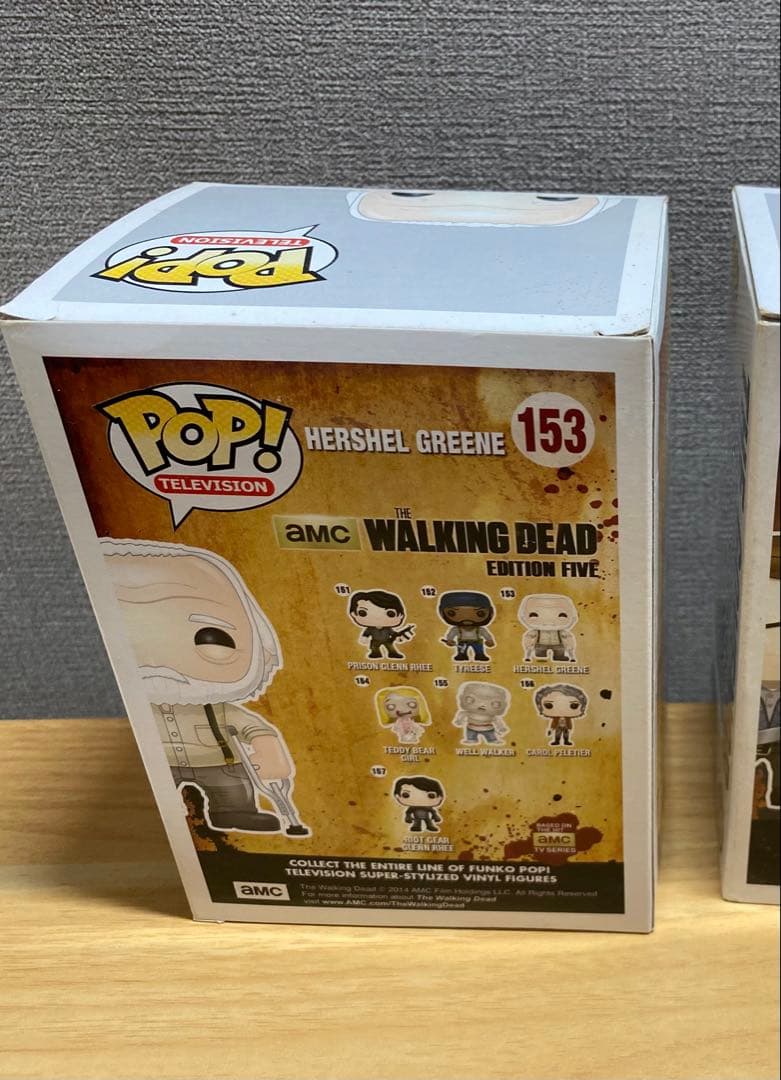 ウォーキング・デッド ダリル、リック、ハーシェル　Funko pop