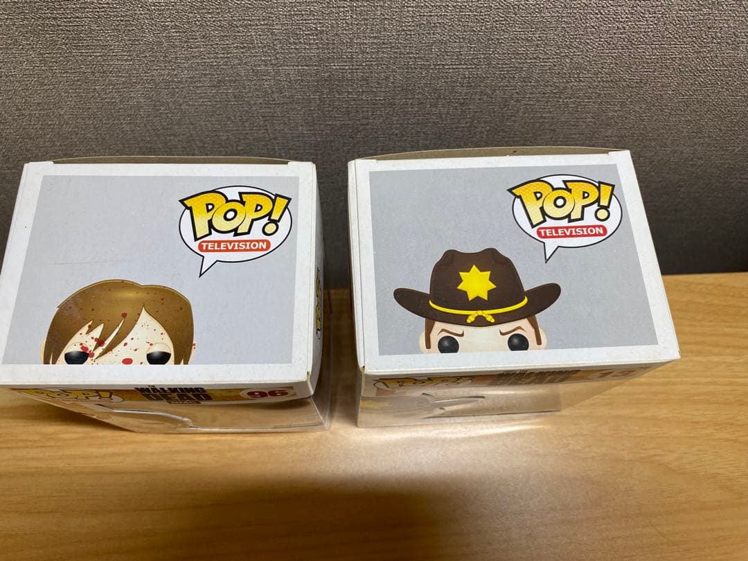 ウォーキング・デッド ダリル、リック、ハーシェル　Funko pop