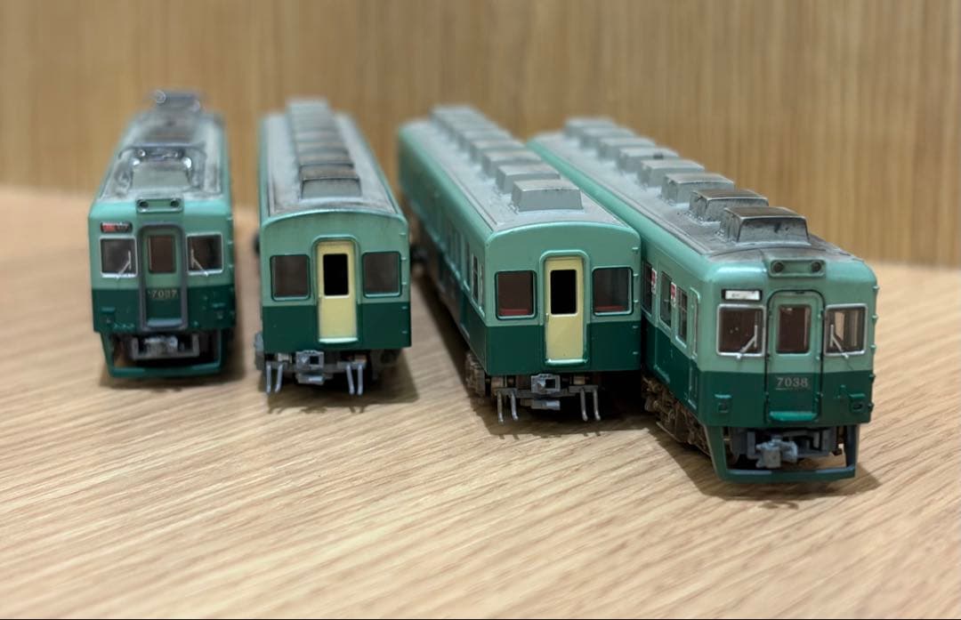 動力化済み❗️鉄コレ 7000系 6両セット 旧塗装・現行塗装 箱と付属品なし