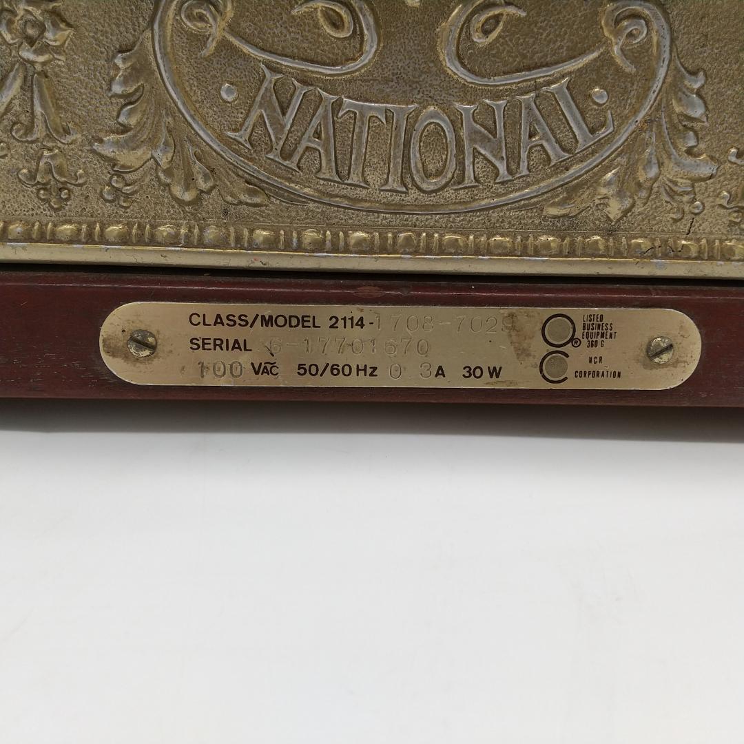 2319番 ジャンク品 NATIONAL AMOUNT PURCHASED